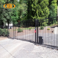 High quality best price unclimbable steel fence gate